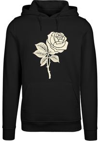 MisterTee Herren Kapuzensweatshirt "MisterTee Herren Wasted Youth Hoody", schwarz, Gr. XS, unifarben, 65% Baumwolle, 35% Polyester, Sweatshirts