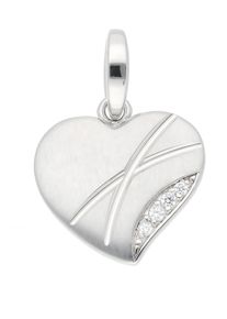 Adelia´s ADELIA ́S Damen Ketten-Anhänger "Damen 925 Silber Anhänger mit Zirkonia", Silber 925 (Sterlingsilber), silber, Silber 925 (Sterlingsilber),