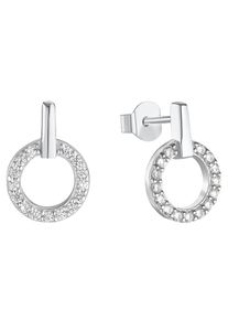 s.Oliver Damen Paar Ohrstecker "2034377", Silber 925 (Sterlingsilber), bunt, Silber 925 (Sterlingsilber), Ohrringe, mit Zirkonia (synth.)