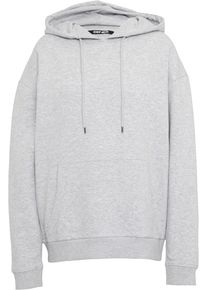 DEF Herren Sweatshirt "DEF Damen DEF Bommel Hoody Black", grau, Gr. M, unifarben, 80% Baumwolle, 20% Polyester, Sweatshirts