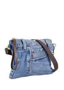 Damen Umhängetasche "DenimLove", Collezione Alessandro, blau, Baumwolle, Taschen, aus Jeans – jedes Stück ein Unikat