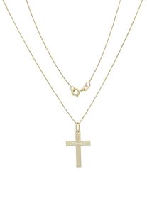 Firetti Damen Kette mit Anhänger "Schmuck Geschenk Gold 333 Halsschmuck Halskette Goldkette Venezianer", Gelbgold 333, L: 45cm, gold, Gelbgold 333,