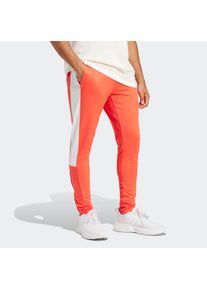 Herren Sporthose "TIRO HOSE", rot, sportlich, Gr. XXL, adidas Sportswear, colorblocking, Obermaterial: 70% Polyester, 30% Baumwolle, Hosen