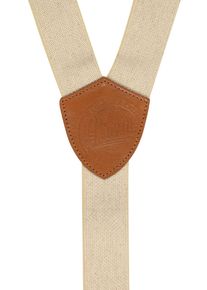 Lloyd Men's Belts Damen Hosenträger "Lloyd Belts Herrenträger 6726", beige, LLOYD MEN’S BELTS, 69% Polyester, 18% Viscose, 13% Elastodien, Hosenträger