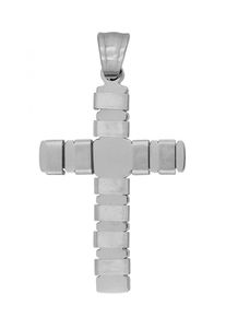 Adelia´s ADELIA ́S Damen Ketten-Anhänger "Neuheit 2025 - hochwertiger Kreuz Anhänger aus Edelstahl", Edelstahl, silber, Edelstahl, Schmuckanhänger