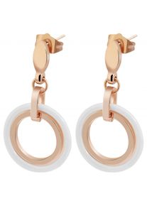 Adelia´s ADELIA ́S Damen Paar Ohrhänger, Damen, Edelstahl, gold, Edelstahl, Ohrringe