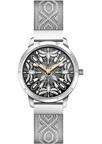 Thomas Sabo Damen Quarzuhr "SPIRIT MAGIC GARDEN", silber, Armbanduhren, Armbanduhr, Damenuhr, analog, Zirkonia (synth.), Libellen, Edelstahl
