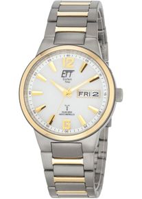 ETT Herren Funkuhr "Everest", grau, Armbanduhren, Armbanduhr, Herrenuhr, Datum, Solar, Titan