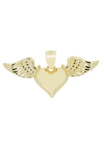 Adelia´s ADELIA ́S Damen Ketten-Anhänger "Neuheit 2025 - trendiger Herz Anhänger aus 925 Sterling Silber", Silber 925 (Sterlingsilber), gold, Silber 925