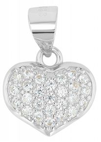 Adelia´s ADELIA ́S Damen Ketten-Anhänger "Neuheit 2025 - zeitloser Herz Anhänger aus 925 Sterling Silber", Silber 925 (Sterlingsilber), silber, Silber 925