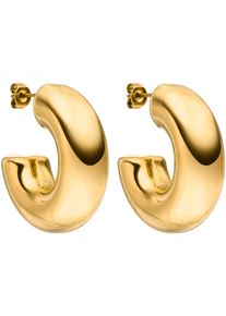 PURELEI Damen Paar Ohrstecker "Schmuck Geschenk Stellar Ohrringe, 23511-Earring-Stellar-Glow", Edelstahl, gold, Edelstahl, Ohrringe