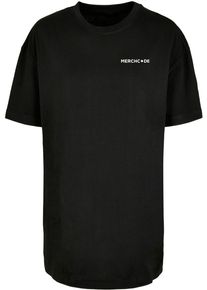 Merchcode Herren T-Shirt "Merchcode Damen Ladies Break The Rules Oversized Boyfriend Tee", schwarz, casual, Gr. 5XL, unifarben, 100% Baumwolle, Shirts