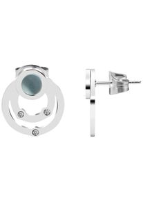 Adelia´s ADELIA ́S Damen Paar Ohrhänger "Neuheit 2025 - Damen Ohrstecker aus poliertem Edelstahl", Damen, Edelstahl, silber, Edelstahl, Ohrringe