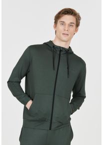 Virtus Herren Sweatshirt "Brent", grün, casual, Gr. S, unifarben, 66% Viskose, 30% Polyester, 4% Elasthan, Sweatshirts, mit extra hohem Viskoseanteil