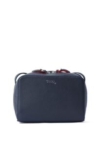 vargu Damen Umhängetasche "Loreen 1", blau, Leder, Taschen, LGW zertifiziertes Leder
