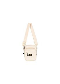 Daypack "Alpha Industries Accessoires - Bags Label Messenger Bag Small", Alpha Industries, weiß, Obermaterial: 100% Polyester, Futter: 100% Nylon,