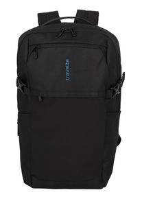 Travelite Laptoprucksack "PATHWAY Allround", schwarz, Polyester, casual, Rucksäcke, Aufsteckfunktion Freizeitrucksack Allrounder