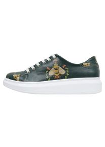 DOGO Damen Plateausneaker "Myra Arizona Dream Damen Sneaker / Female", Gr. 36, gelb, Lederimitat, Schuhe, Vegan