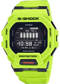 Casio G-SHOCK Smartwatch "GBD-200-1ER", grün, Smartwatches, Armbanduhr, Herren,Bluetooth,Schrittzähler,bis 20bar wasserd.,digital