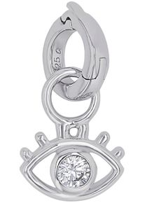 Amor Damen Charm-Einhänger "Magisches Auge, 2038471", silber, Silber 925 (Sterlingsilber), Charms, mit Zirkonia (synth.)