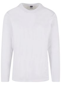 Urban Classics Herren Longsleeve "Urban Classics Herren Basic Longsleeve", weiß, klassisch, Gr. 5XL, unifarben, 100% Baumwolle, Shirts