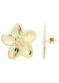 Adelia´s ADELIA ́S Damen Paar Ohrhänger "Neuheit 2025 - Damen Ohrstecker aus Edelstahl mit Blume", Damen, Edelstahl, silber, Edelstahl, Ohrringe