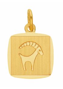 Adelia´s ADELIA ́S Damen Ketten-Anhänger "333 Gold Sternzeichen Anhänger Steinbock", Damen, Steinbock, Gelbgold 333, gold, Gelbgold 333, Schmuckanhänger,