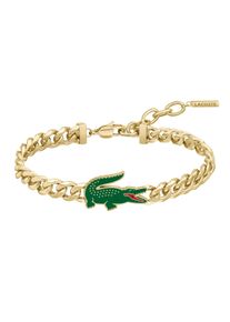 Lacoste Herren Armband "ARTHOR, 2040226, 2040227", Edelstahl, gold, Edelstahl, Armbänder, mit Emaille
