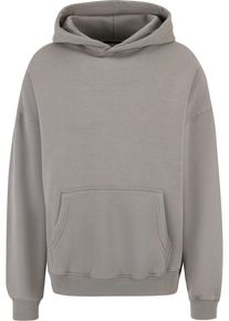 2Y STUDIOS Herren Kapuzensweatshirt "2Y Studios Herren 2Y Furious Oversize Hoodie", grau, Gr. S, bedruckt, 70% Baumwolle, 30% Polyester, Sweatshirts
