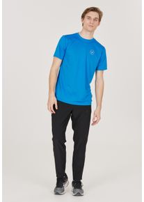 Virtus Herren Funktionsshirt "Keso", blau, sportlich, Gr. L, unifarben, 100% Polyester, Shirts, mit schnelltrocknender und atmungsaktiver Eigenschaft