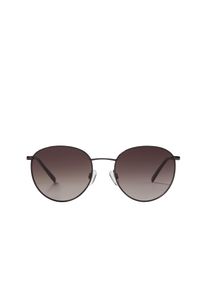 Marc O'Polo MARC O'POLO Damen Sonnenbrille "mit Metallrahmen", grau, unifarben, Brillen