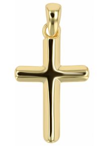 Adelia´s ADELIA ́S Damen Ketten-Anhänger "Neuheit 2025 - modischer Kreuz Anhänger aus 925 Sterling Silber", Silber 925 (Sterlingsilber), gold, Silber 925