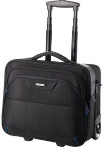 LIGHTPAK Business-Trolley "Executive Line, Bravo I", schwarz, Polyester, Polyamid (Nylon), unifarben, Basic, Koffer, Handgepäck Koffer mit Laptopfach