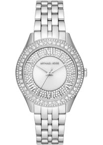 Michael Kors Damen Quarzuhr "HARLOWE", silber, Armbanduhren, Armbanduhr, Damenuhr, analog, Edelstahlarmband