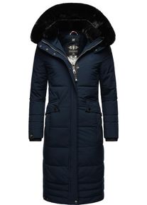 Navahoo Damen Wintermantel "Fahmiyaa", blau, modisch, Gr. XXXL, Oberstoff: 100% Polyester, Futter: 100% Polyester, Wattierung: 100% Polyester,