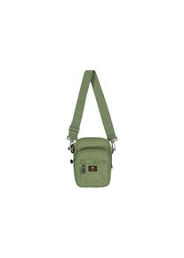 Daypack "Alpha Industries Accessoires - Bags Label Messenger Bag Small", Alpha Industries, grün, Obermaterial: 100% Polyester, Futter: 100% Nylon,