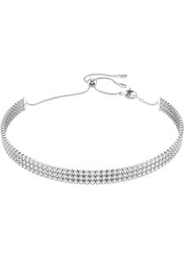 Swarovski Damen Choker "Schmuck Geschenk Matrix Halsband, 5685755", Metall, L: 42,5cm B: 11mm, silber, Metall, B:11mm, Halsketten, mit Swarovski