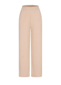 CLOUD 5IVE Damen Stoffhose "CLOUD 5IVE", beige, Gr. L, unifarben, 96% Polyester, 4% Elasthan, Hosen