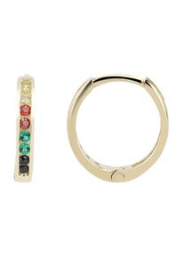 Adelia´s ADELIA ́S Damen Paar Ohrhänger, Damen, Gelbgold 333, silber, Gelbgold 333, Ohrringe