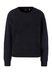 BOSS Orange Strickpullover »Flondie Premium Damenmode«, mit Rundhalsausschnitt