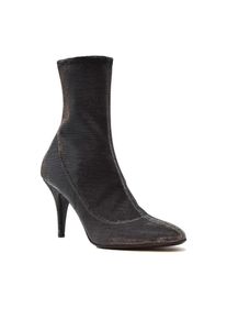 Giuseppe Zanotti Stiefel - Booties Gray - Gr. 38,5 (EU) - in Grau - f&uuml;r Damen