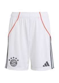 Adidas Fc Bayernmünchen 25-26 Auswärts Fußballshorts Kinder - weiß - Gr. 128