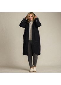 LANDS' END Wasserdichter Isolierter Stadion-Kapuzenmantel Squall, Damen,  Schwarz, Nylon, by Lands' End