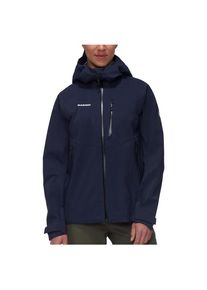 Regenjacke Mammut Alto Guide Hardshell Hooded Jacket Damen (Gr XL |blau |wasserdicht)