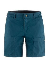 Fjällräven Shorts Fjällräven Abisko Hybrid Trail Shorts Damen (Gr 48 |blau)