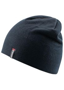 DEVOLD Friends Beanie Mütze (Gr 58 cm |blau/schwarz)
