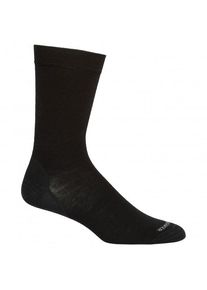 Icebreaker Merino Life Fine Gauge Crew Multifunktionssocken Herren (Gr S/M |schwarz)
