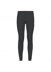 Odlo Base Layer Bottom Long Active Warm Eco Kunstfaserunterwäsche Kinder (Gr 104 |schwarz/grau)