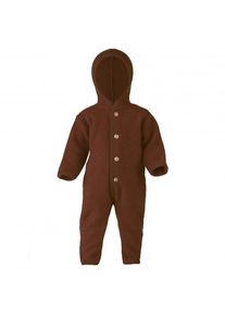 Engel Baby Overall mit Kapuze Overall Kinder Freizeit (Gr 50/56 |braun)
