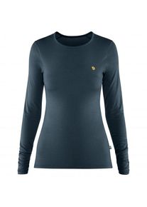 Fjällräven Merinounterwäsche Fjällräven Bergtagen Thinwool L/S Damen (Gr XS |blau)